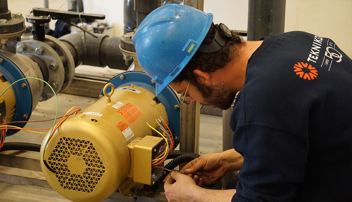Industrial Electrical Contracting - Pump Wiring